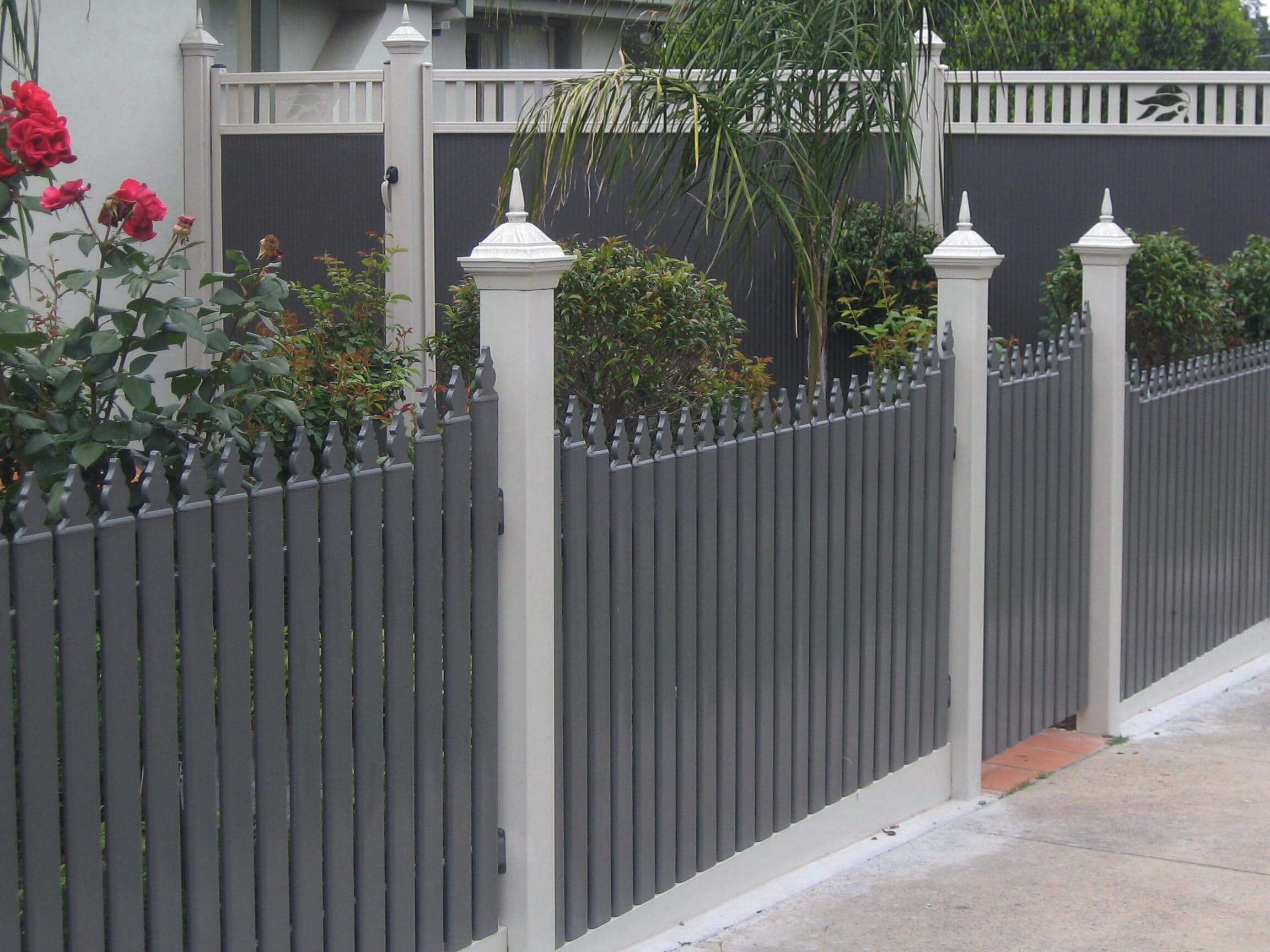 Steel Picket Fencing