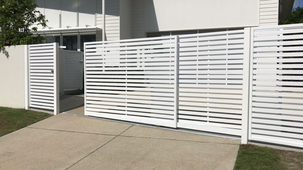 telescopic sliding gates