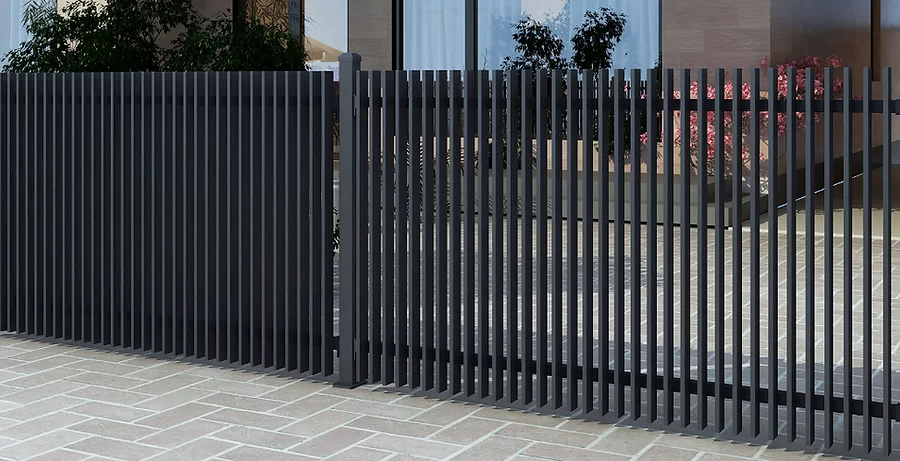Aluminum Vertical Blade Fencing