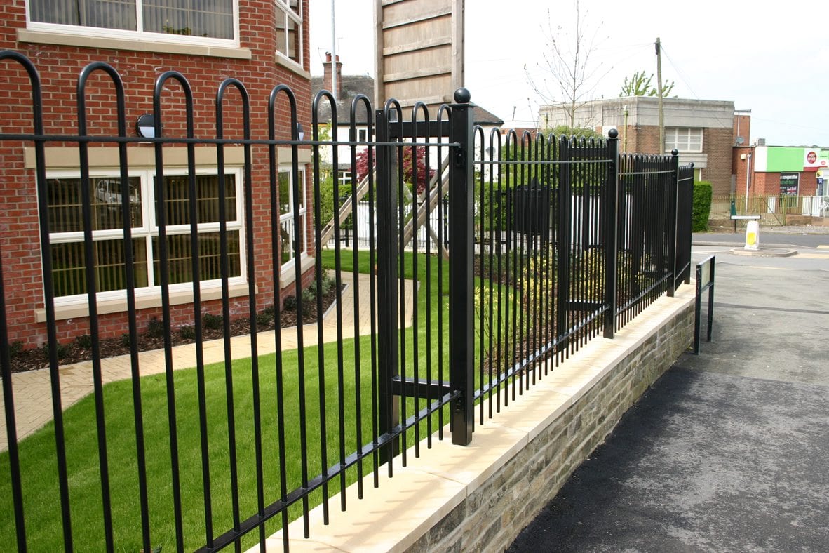 Heavy-Duty Tubular Steel Fencing