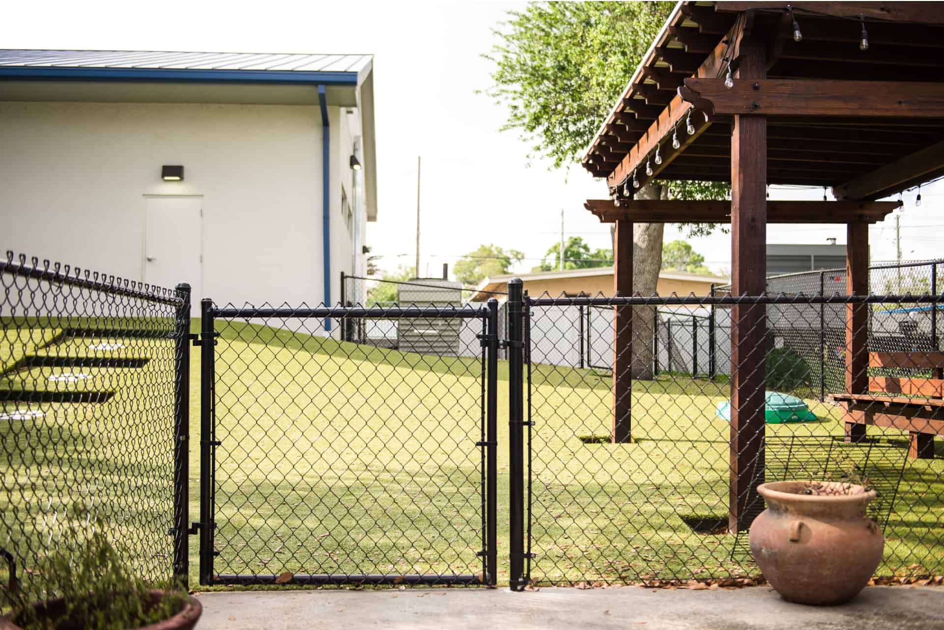 Vinyl-Coated Chain Link Fencing