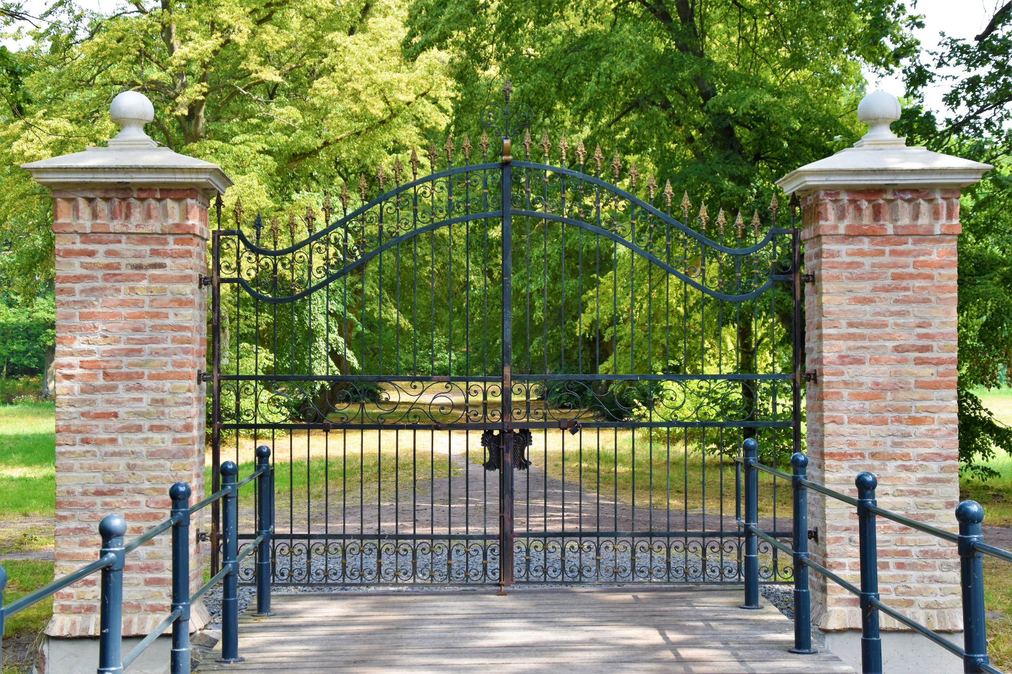 Wrought Iron Gate