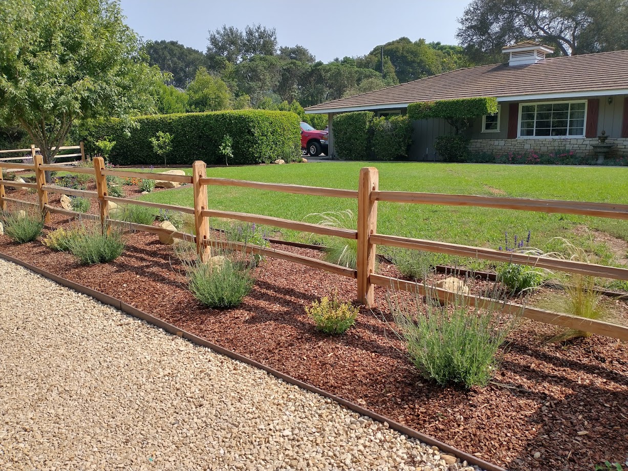 split rail fences