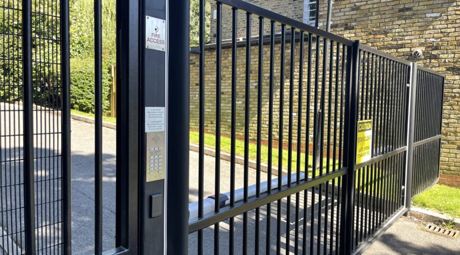 A gate access control system