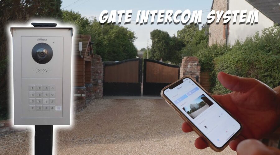 CCTV and Video Intercoms gate system