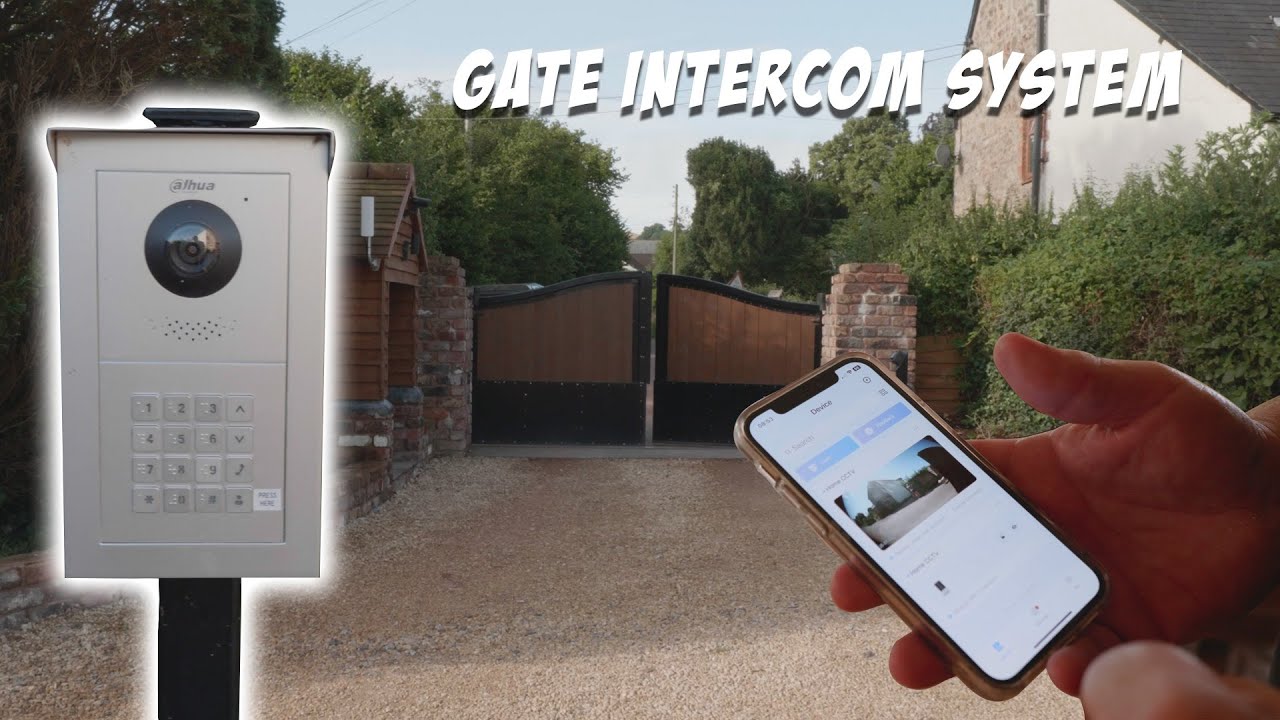 CCTV and Video Intercoms gate system