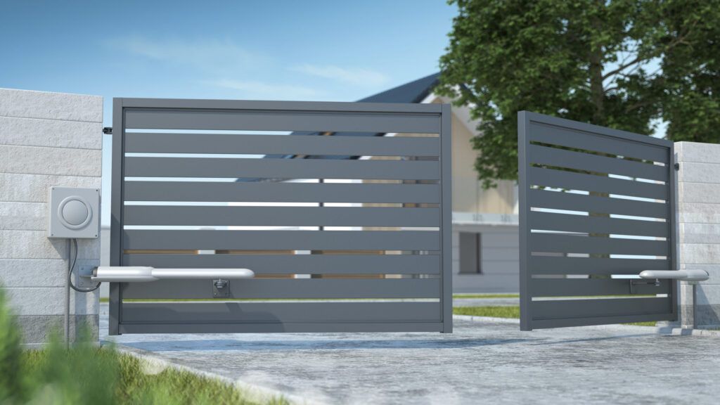 Aluminium Swing Gate