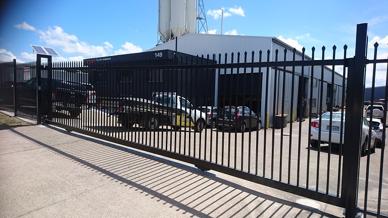 sliding gates in commercial properties in Melbourne