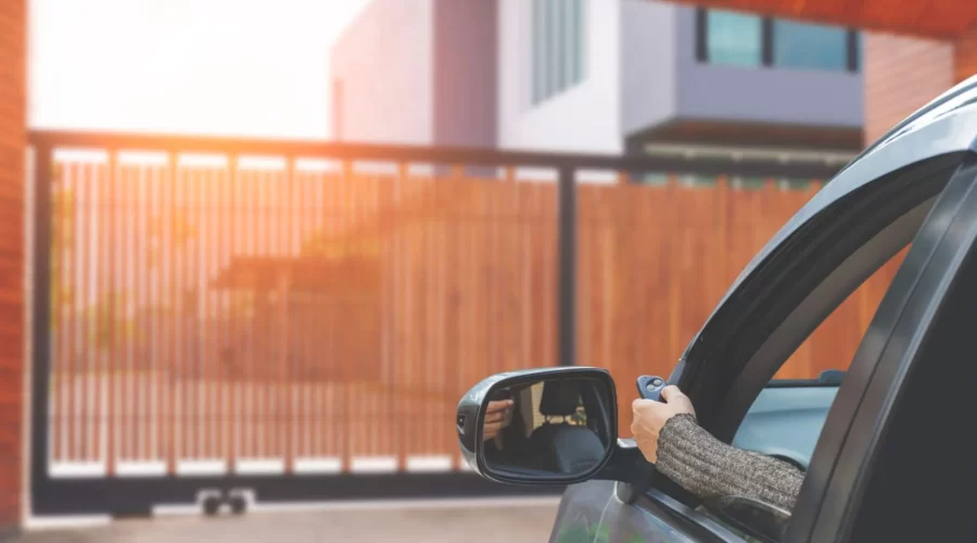 driveway gate remote