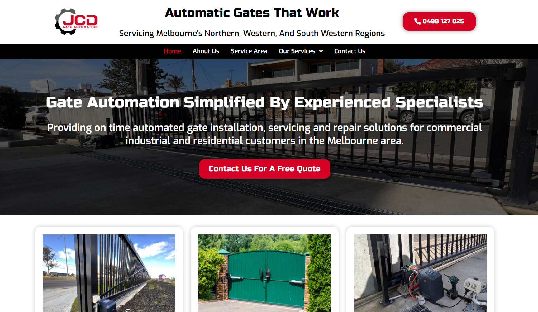 JCD Gate Automation - Top-Rated Automatic Swing Gate Installers in Melbourne