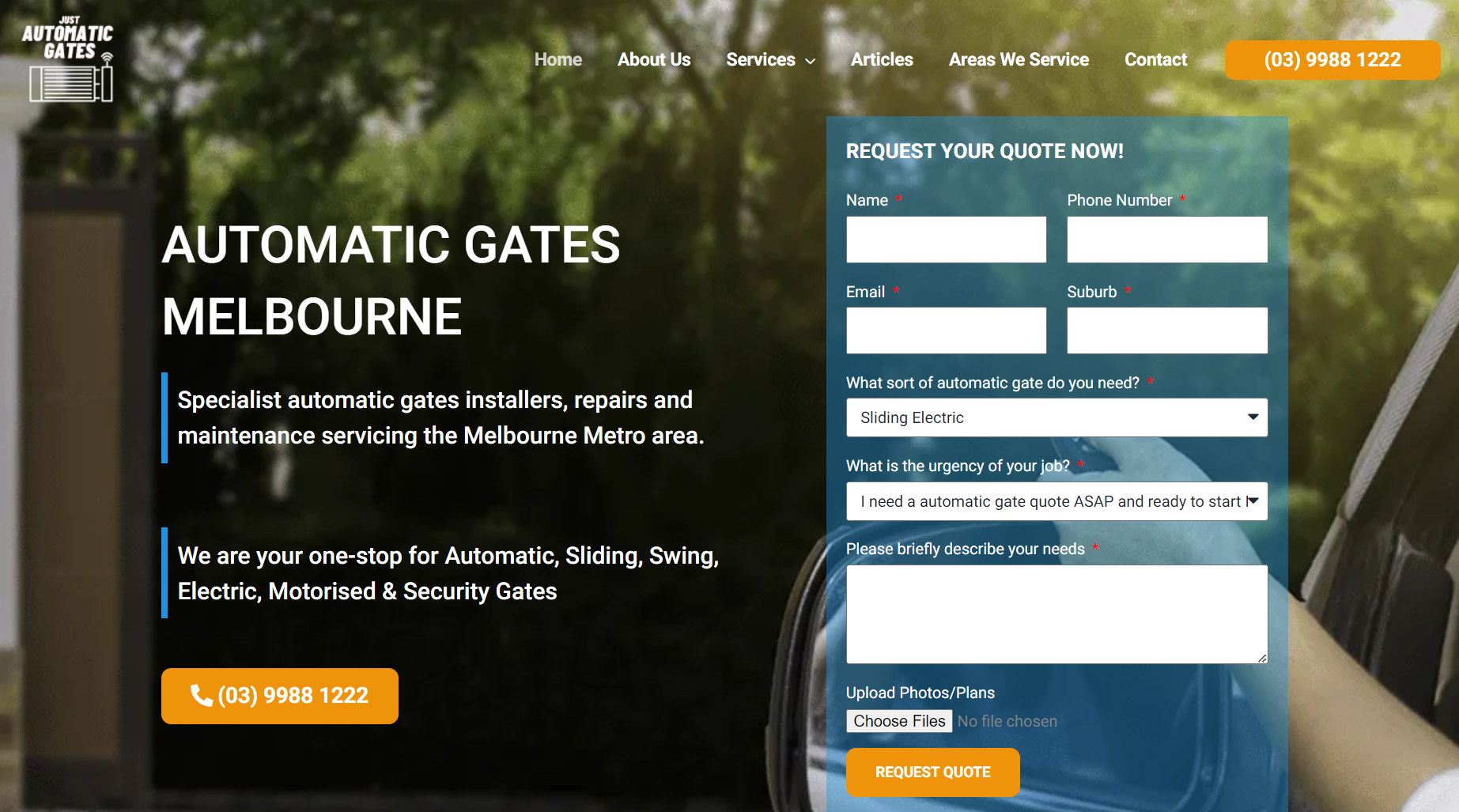 just automatic gate - Top-Rated Automatic Swing Gate Installers in Melbourne