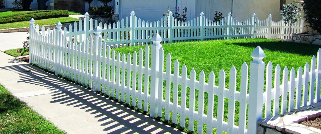 Scalloped Picket Fence
