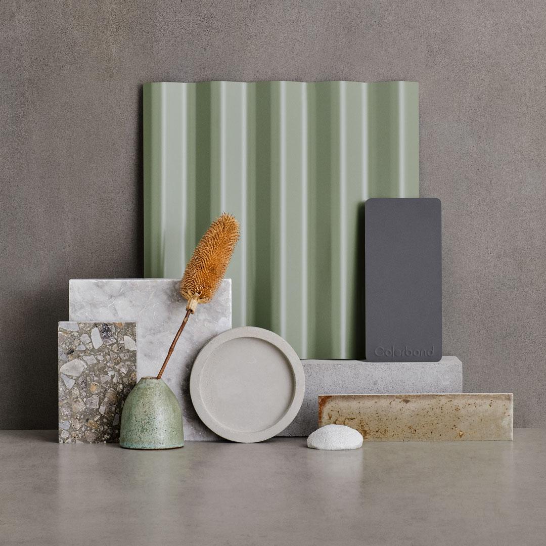 PaleEucalypt® – A popular color in the Colorbond® colour chart