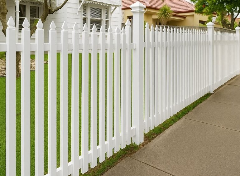 aluminium picket fencing