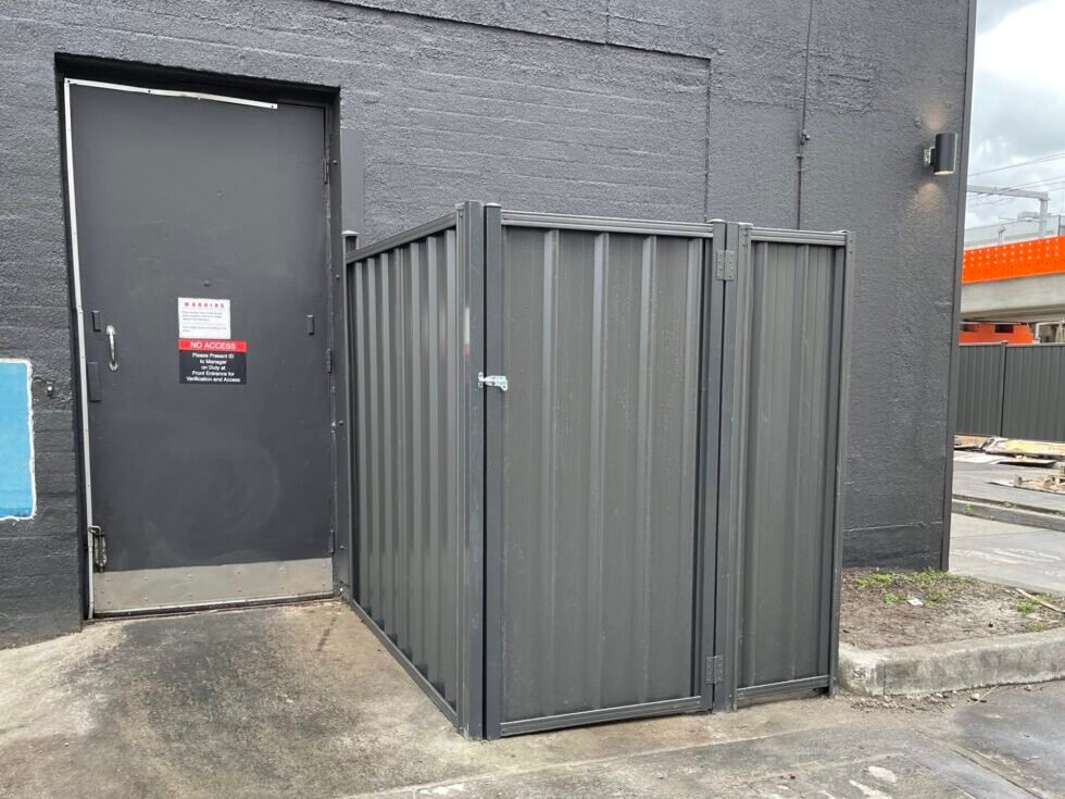 Commercial Colorbond enclosure system scaled e1779264267823