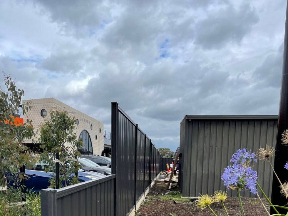 Commercial Colorbond fence supply and install scaled e1779265589593