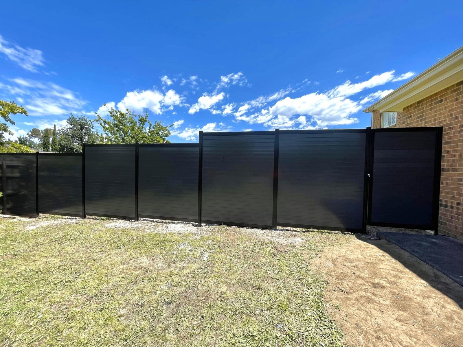 aluminium slat fencing