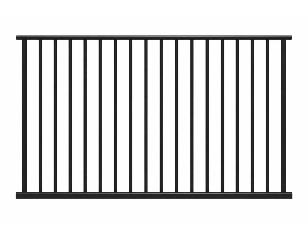 Steel Tubular Flat Top Fencing