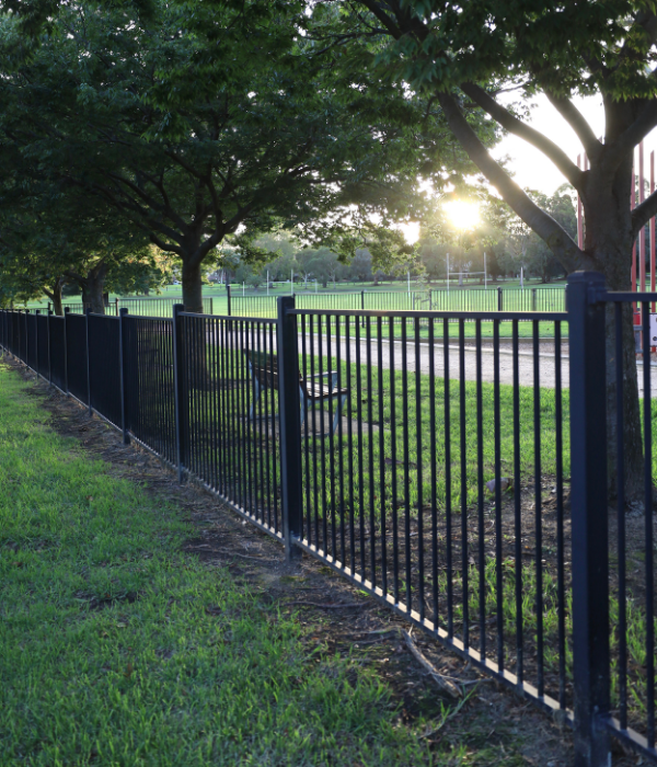 Steel Tubular Flat Top Security