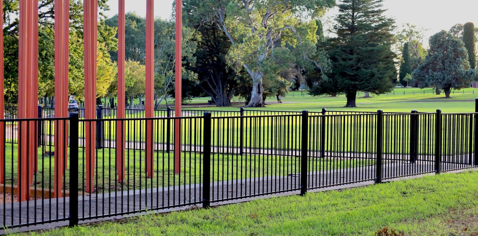 Steel Tubular Flat Top Security