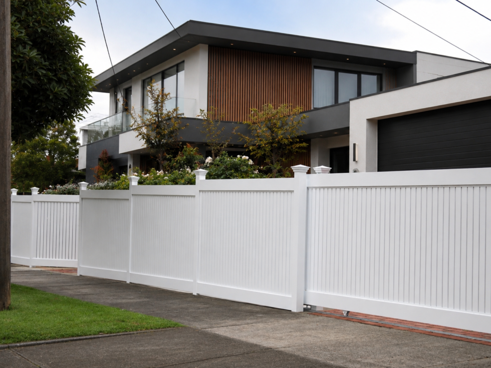 Sliding Gates 14 Aluminium Hampton style fencing Melbourne 2 e1779176016849