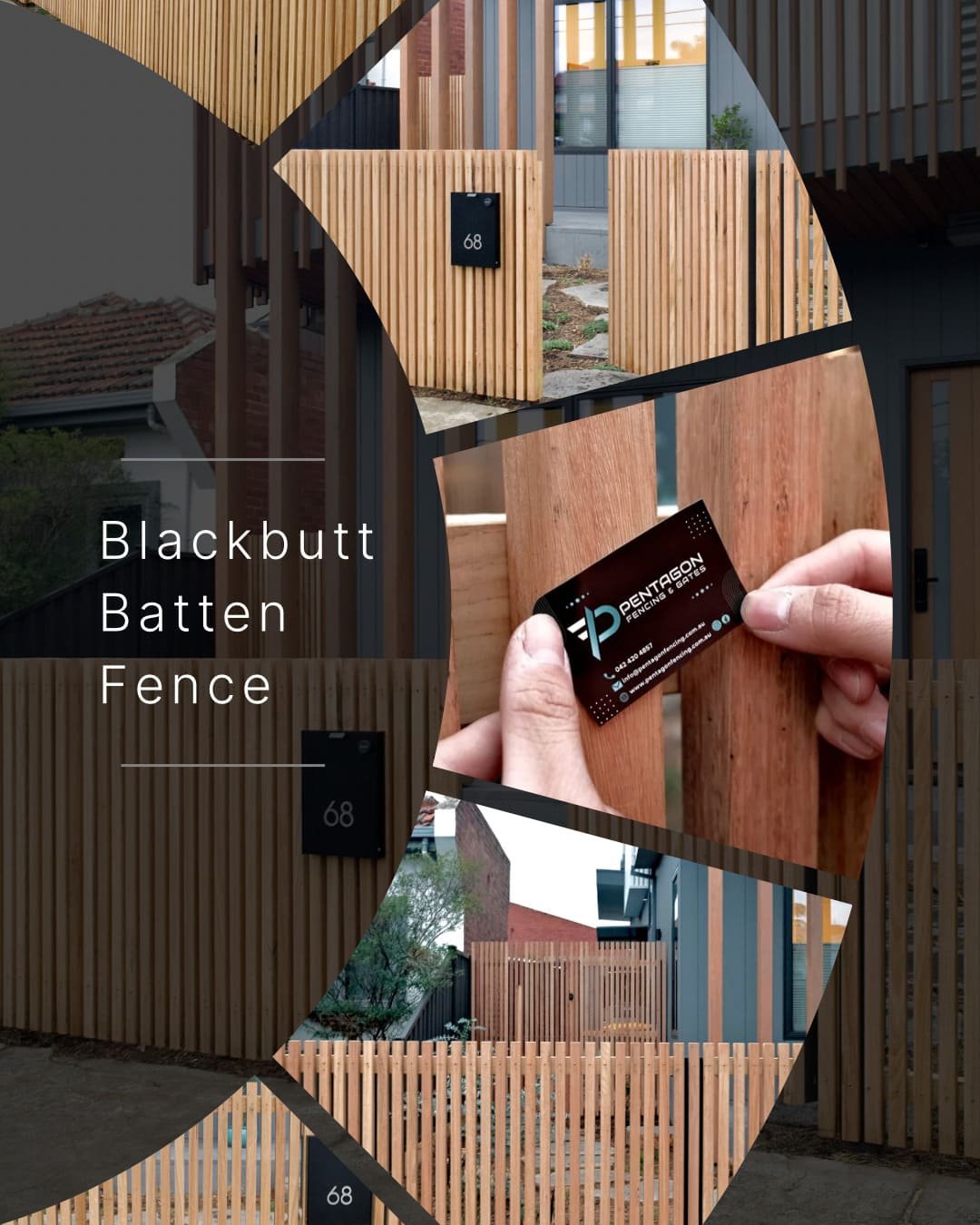 Aluminium Batten Fencing Melbourne: Feature Screens, Facades and Boundary Fencing 10 aluminium batten fencing melbourne pentagon