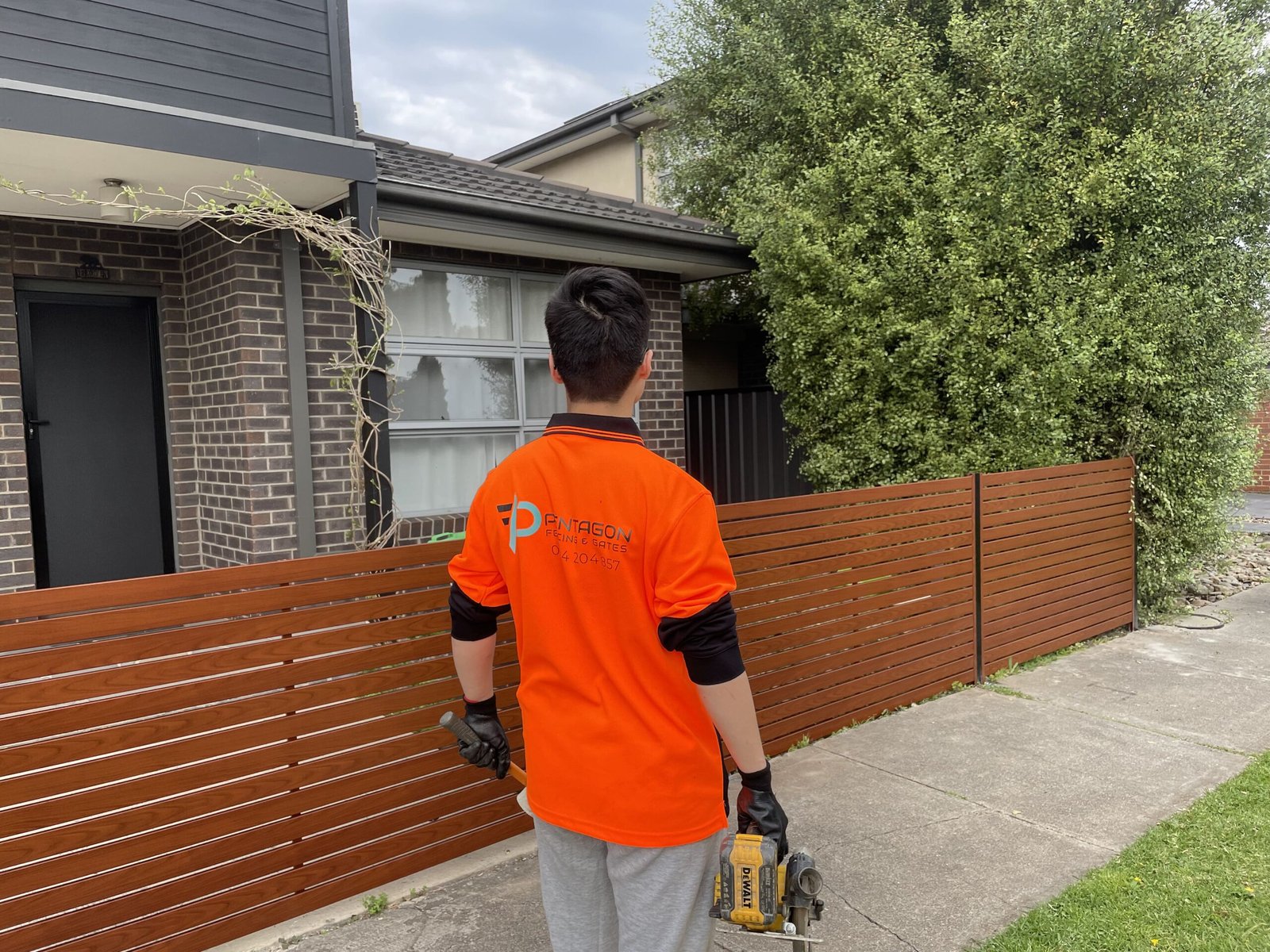 aluminium front fencing melbourne pentagon