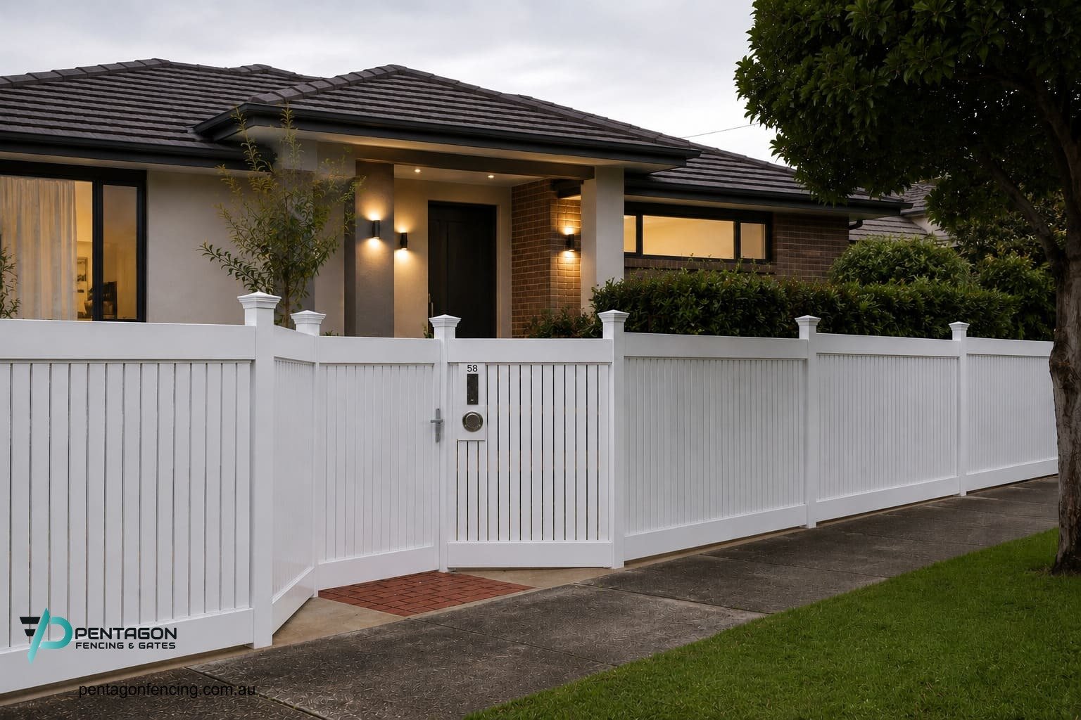 Aluminium Gates Melbourne: Matching Sliding, Swing and Pedestrian Gates to Aluminium Fencing 4 aluminium hampton style swing gate