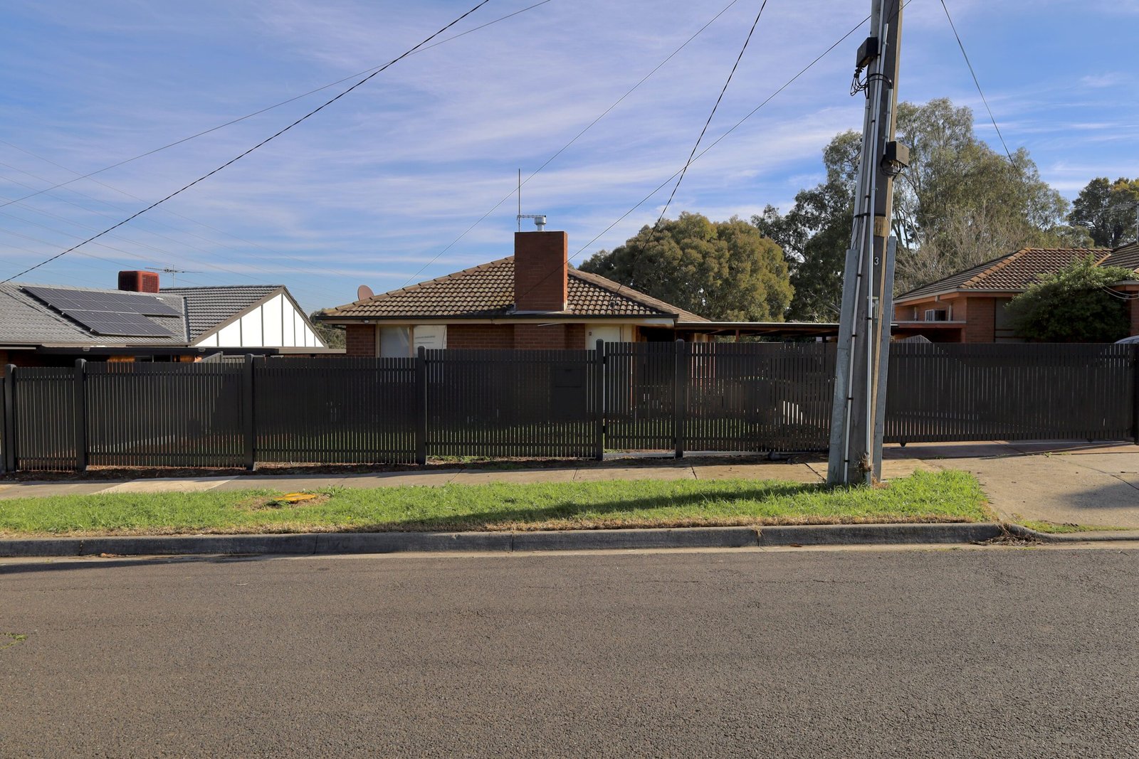 aluminium slat privacy fence