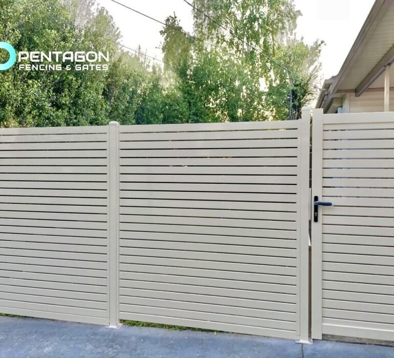 double swing gates bundoora vic melbourne pentagon