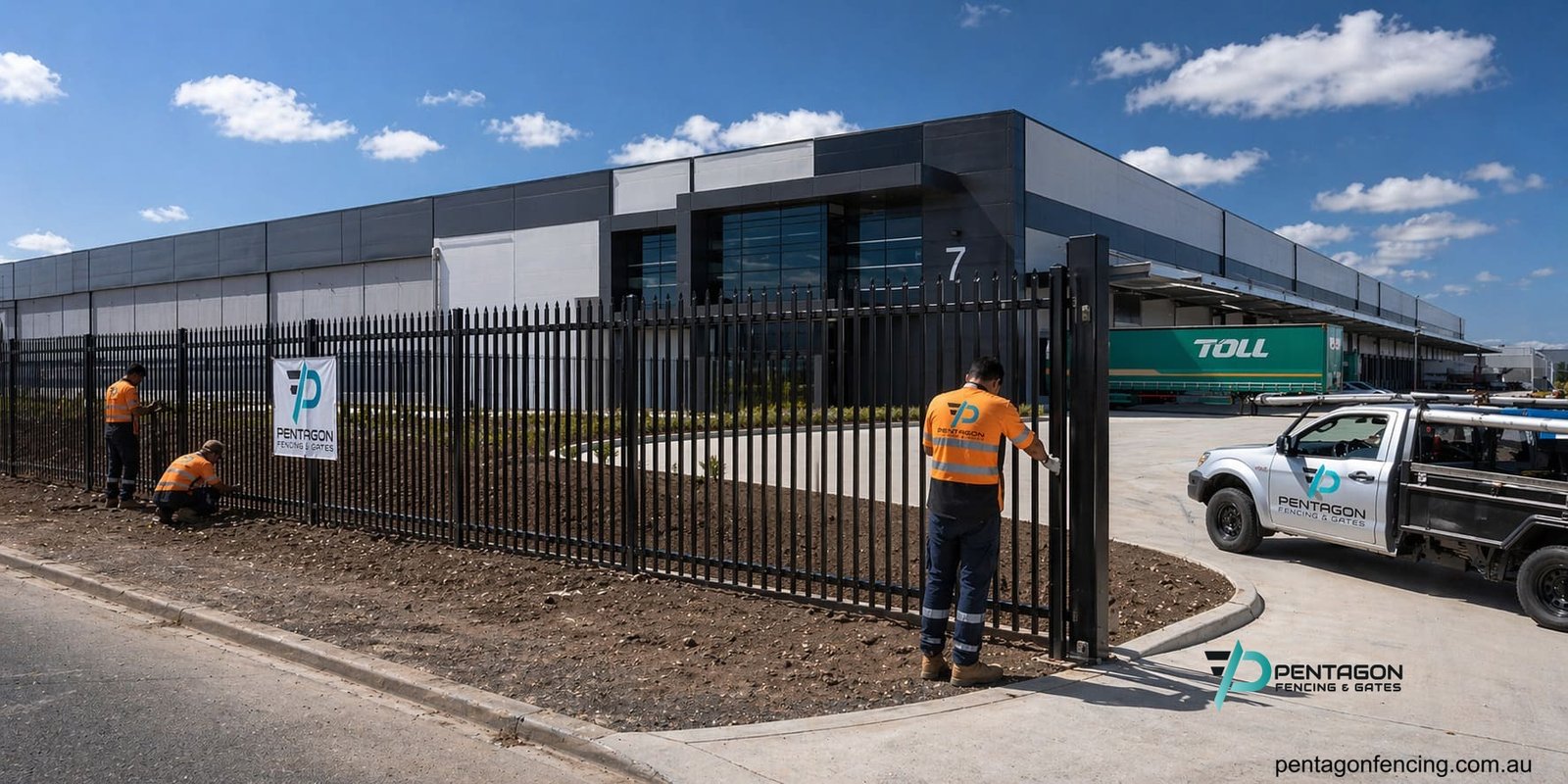 rod top steel fencing melbourne bundoora vic
