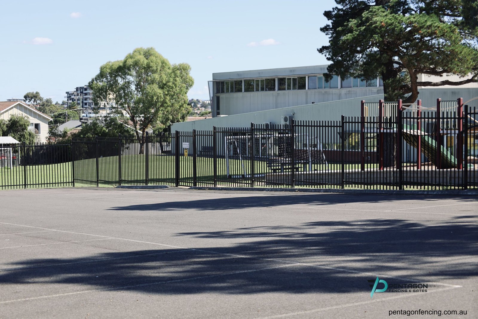 Rod Top Steel Fencing Melbourne: Safer Security for Schools, Parks and Public Facilities 8 rod top steel fencing melbourne pengtagon