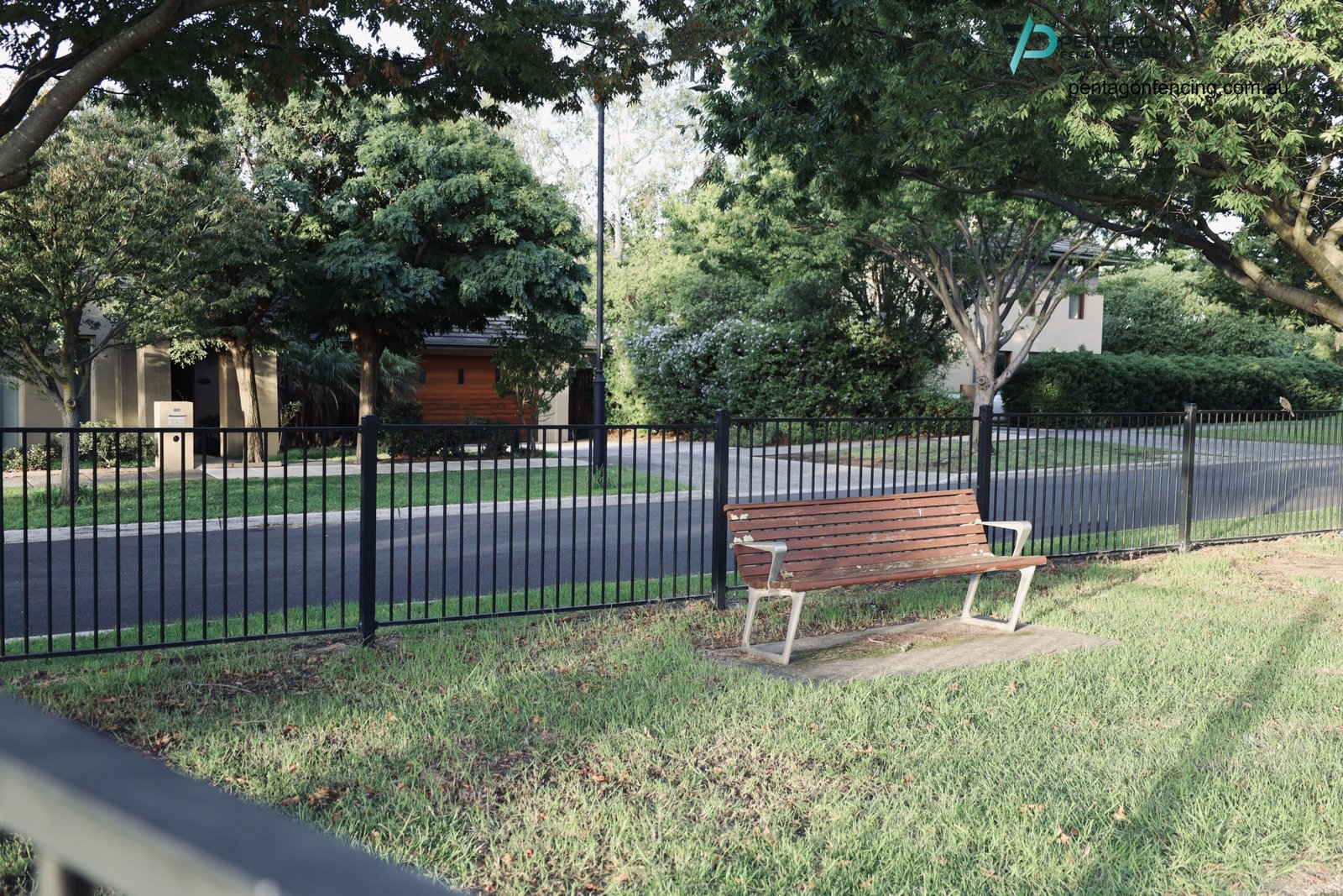 Tubular Steel Fencing Melbourne: Flat Top, Ring Top, Loop Top and Spear Top Styles Compared 3 tubular steel flat fencing melbourne