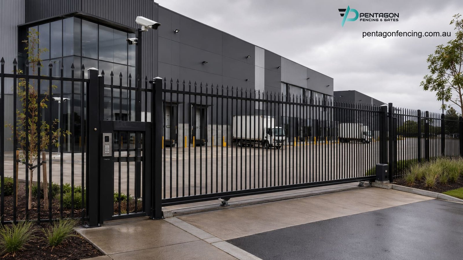 warehouses security fencing melbourne