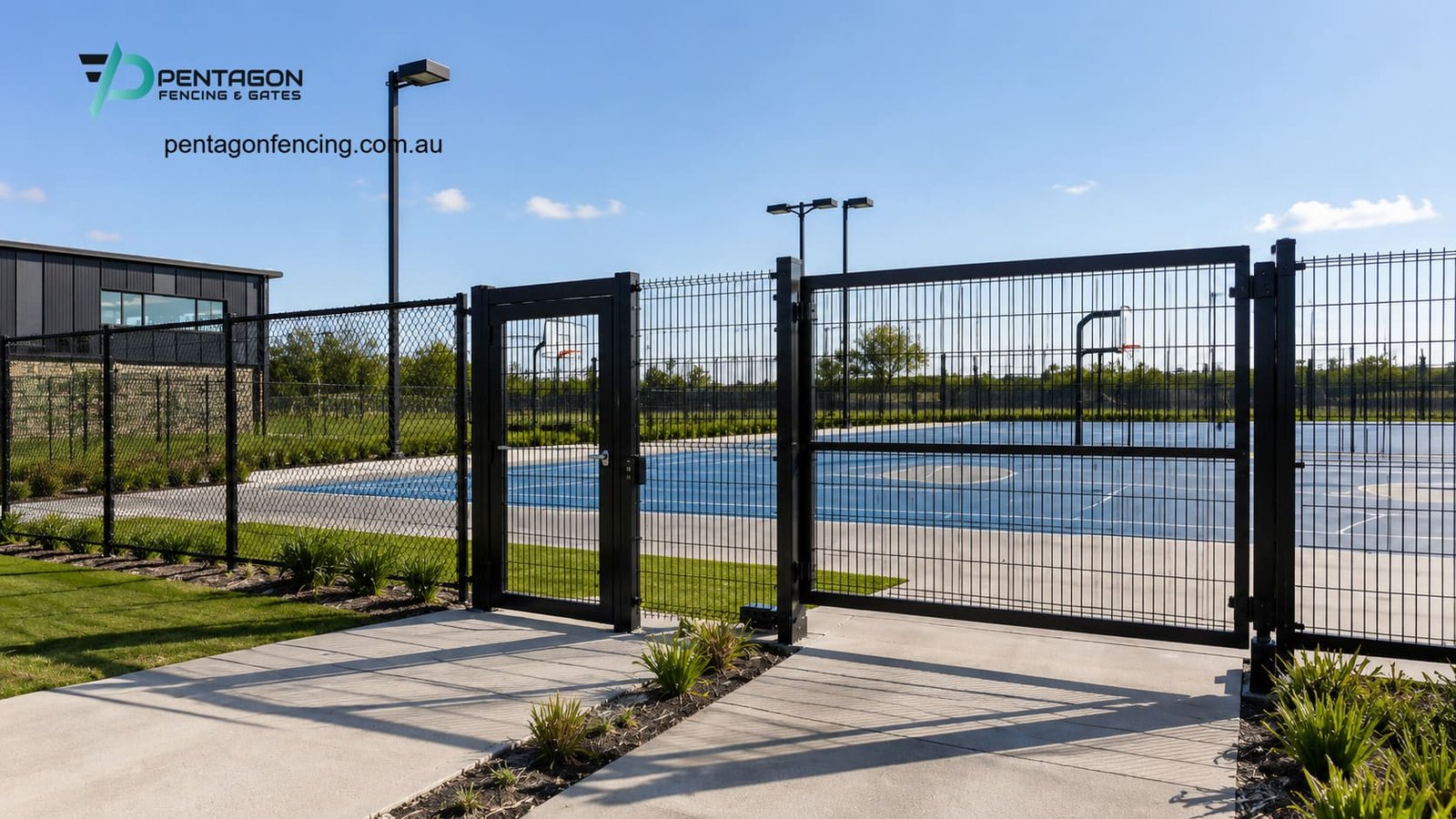 Sports Facility and Public Infrastructure Fencing: Chain Mesh, Weldmesh and Access Gates 9 sports facility fencing melbourne