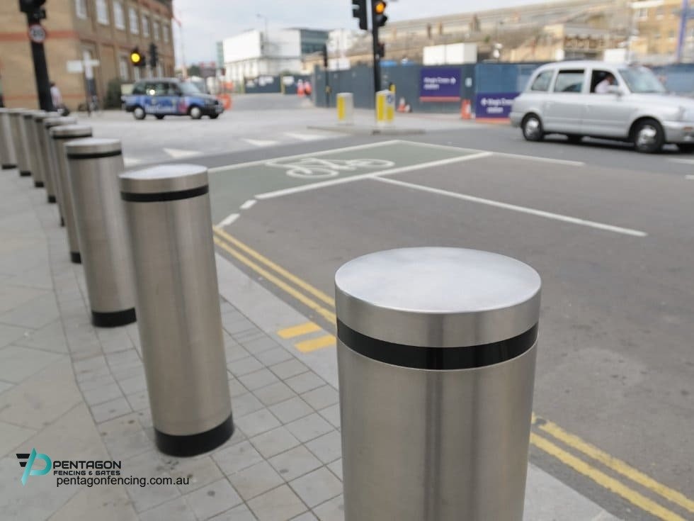 Barriers and Bollards Melbourne: Protecting Car Parks, Loading Zones and Pedestrian Areas 4 warehouse bollard bundoora melbourne